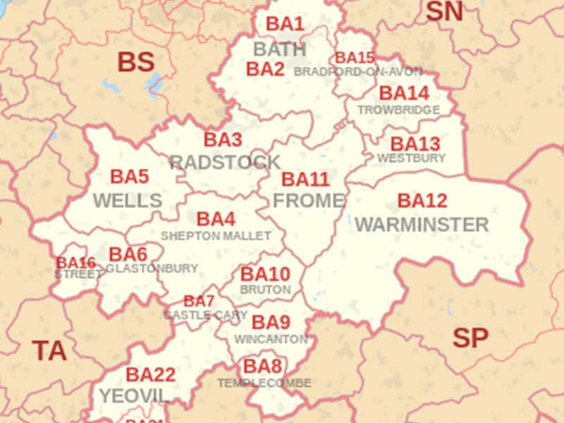 ba locations on a map